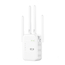 BAVIN Wi-Fi Signal Booster 300Mbps, Single Band (2.4G), 4 External Antennas, Wired/Wireless Connection, White