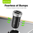 BAVIN Car Charger Dual USB Universal + Cable Lightning, 2.4A,12W, Black, 2 image