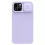 Husă Nillkin iPhone 15 Plus, CamShield Silky Silicone, Misty Purple