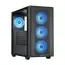 Carcasă PC Chieftec Hunter 3, Midi-Tower, Fără PSU, Negru
