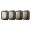 GoPro ND Filter 4-Pack M-Series (MISSION 1/MISSION 1 PRO), Black