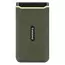 SSD portabil extern Transcend ESD380C, 4 TB, Military Green (TS4TESD380C)