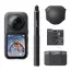 Camera Action Insta360 X6 Essentials Bundle, Midnight Black