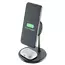 Încărcător wireless Cellularline Mag Duo, 7.5W, Negru