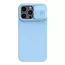 Husă Nillkin iPhone 14 Pro, CamShield Silky Silicone, Blue Haze