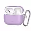 Husă pentru Airpods Tech Protect Hook Apple Airpods Pro 3, Lavandă