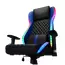Scaun Gaming Lumi CH09-7, PU Piele, Negru | Albastru, 2 image