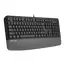 Keyboard A4Tech FK20, Fstyler FN Multimedia Wired Keyboard( US+RU+RO ), Gray, 3 image