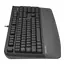 Keyboard A4Tech FK20, Fstyler FN Multimedia Wired Keyboard( US+RU+RO ), Gray, 2 image