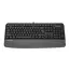 Keyboard A4Tech FK20, Fstyler FN Multimedia Wired Keyboard( US+RU+RO ), Gray, 5 image