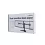 Suport birou pentru monitoare Gembird MS-D2ST-02, Negru, 2 image