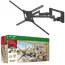 Wall Mount Barkan ''BM564L'' Black 55"-100" Full Motion Gaint TVt, max.70kg, VESA mm: up to 800x600m, 2 image