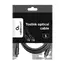 Cablu audio Cablexpert CC-OPT-3M, Toslink - Toslink, 3m, Negru, 3 image