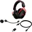 Căști gaming HyperX Cloud Alpha Wireless, Fără fir, Negru/Rosu, 5 image