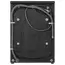 Mașină de spălat Hisense WF7S1247BB, 12kg, Negru, 4 image