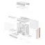 Carcasă PC Deepcool CL660 WH, Midi-Tower, Fără PSU, Alb, 8 image