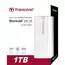 HDD portabil extern Transcend StoreJet 25C3S,  1 TB, Argintiu (TS1TSJ25C3S), 3 image