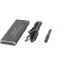 Rack SSD extern Gembird EE2280-U3C-01, Gri, 3 image