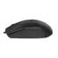 Mouse A4Tech OP-550S, 1200  dpi, 3 buttons, 104g, Optical, USB, 1.5m, With Silent Button, Black, 2 image
