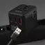 Travel Adapter Proove Trip, 25W, Black, 4 image