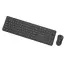 Wireless Keyboard & Mouse Gembird Slim Pro Business KBS-WPS-01-CYRL, Chocolate, 1200dpi, 3 buttons,, 3 image