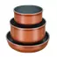 Set de vase RESTO 95801, Cafeniu, 4 image