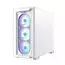 Carcasă PC ASUS A23 PLUS TG ARGB, Mini-Tower, Alb, 8 image
