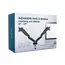 Suport pentru monitor Gembird MA-DA2-05, Negru, 2 image
