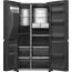 Frigider Hisense RS9P628GPFE, Negru, 3 image
