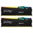 Memorie RAM Kingston FURY Beast RGB, DDR5 SDRAM, 5600 MHz, 32 GB, KF556C36BBEAK2-32, 5 image