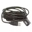 Cablu prelungitor Cablexpert UAE-01-10M, USB Type-A (F)/USB Type-A (F), 10m, Negru, 2 image