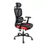 Scaun Gaming Havit GC919, PVC Piele, Negru | Roșu, 5 image
