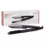 Placă de îndreptat părul BaByliss 2 in 1 Steam Shine ST496E, Negru | Argintiu, 2 image