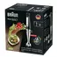 Blender de mână BRAUN MQ7035X, Negru | Argintiu, 2 image