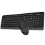 Set Tastatură + Mouse A4Tech FG1010S, Fără fir, Gri, 3 image