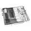 Dish Washer/bin Samsung DW70H73WCI0U1, 8 image
