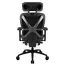 Scaun de birou ThunderX3 XTC Loft, Plasă Respirabilă, PU Piele, Gri inchis, 4 image