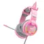 Căști gaming Havit H2233d, Cu fir, Roz, 2 image