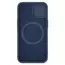 Husă Nillkin iPhone 15 Plus, CamShield Silky Silicone, Albastru Marin, 3 image