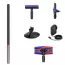 Aspirator Vertical Dyson PencilVac Fluffycones, Negru, 6 image
