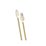 Cablu încărcare și sincronizare Xpower Lightning Cable, Metal, USB Type-A/micro-USB, 1m, Auriu, 2 image