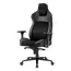 Scaun Gaming Lumi CH06-39, Țesătură, PU Piele, Negru, 2 image