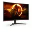 31,5" Monitor Gaming AOC C32G2ZE/BK, VA 1920x1080 FHD, Negru | Roșu, 6 image