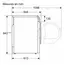 Dryer Bosch WQG245A0FR White, 3 image