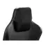 Scaun Gaming Lumi CH06-39, Țesătură, PU Piele, Negru, 4 image