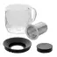 Ceainic cu infuzor RESTO 90516, 1L, Negru, 8 image
