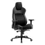 Scaun Gaming Lumi CH06-39, Țesătură, PU Piele, Negru, 7 image