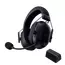 Căști gaming Razer BlackShark V2 HyperSpeed, Fără fir/Cu fir, Negru, 2 image