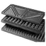 Aparat pentru sandwich multifunctional Gorenje SM703GCG, Argintiu, 2 image