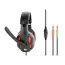 Căști gaming Gembird GHS-03, Cu fir, Negru/Roșu, 3 image